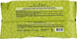 Cleansing Wipes with Green Tea Extract - The Saem Healing Tea Garden Green Tea Cleansing Tissue — photo N2