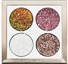 Eyeshadow & Glitter Palette - Nabla Glorious Lights Glitter Palette — photo N3