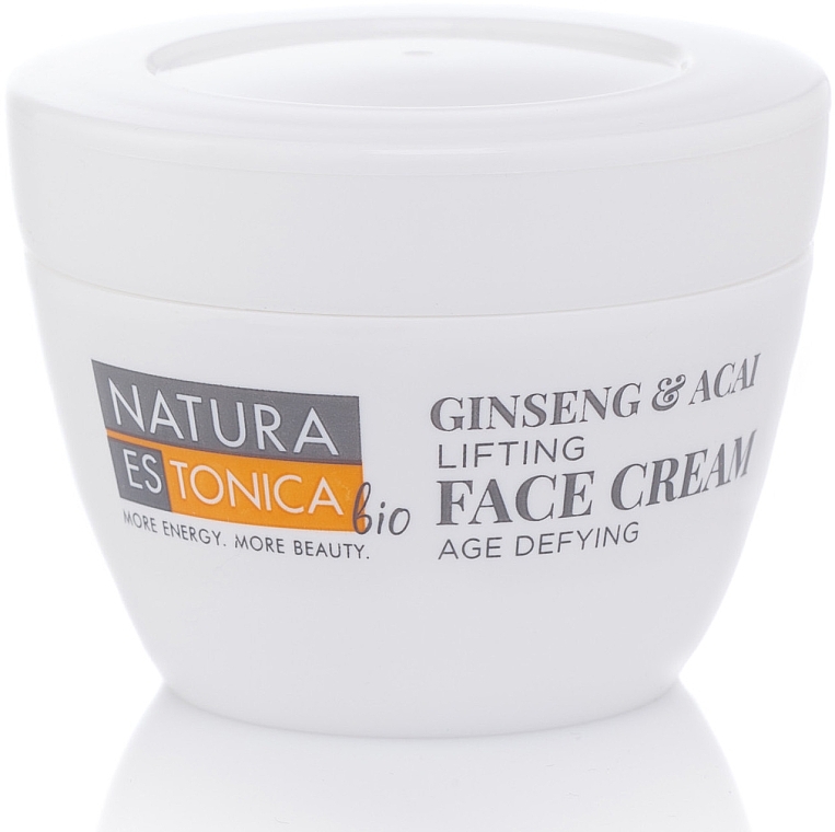 Ginseng and Acai Lifting Face Cream - Natura Estonica Ginseng & Acai Face Cream — photo N1