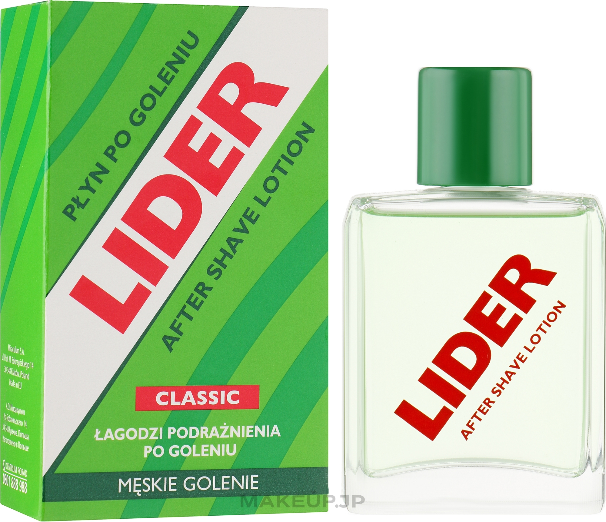 After Shave Lotion "Classic" - Miraculum Lider Classic After Shave Lotion — photo 100 ml