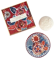 Fragonard Rose Ambre - Kit (soap/150g + soap/dish/1pc) — photo N1