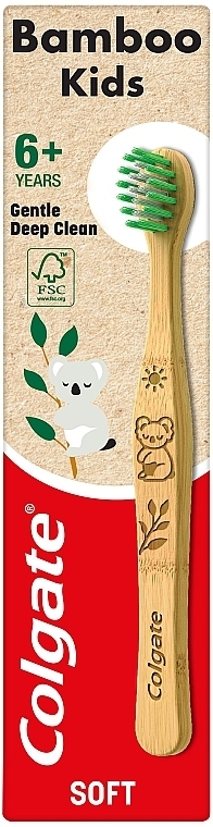 Kids Toothbrush - Colgate Bamboo Kids 6+ — photo N4