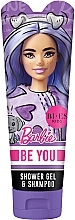 Shower Gel 2 in 1 - Bi-es Barbie Be You Gel & Shampoo — photo N1