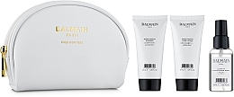 Fragrances, Perfumes, Cosmetics Set - Balmain Paris Hair Couture Cosmetic Care Set (sh/50ml + cond/50ml + spray/50ml + bag)