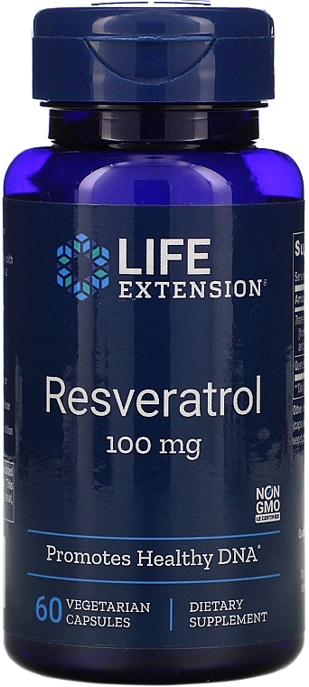 Dietary Supplement "Resveratrol" - Life Extension Resveratrol — photo N1