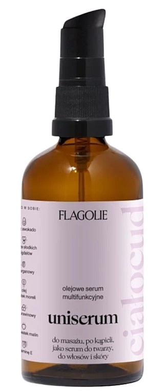 Face, Body & Hair Oil Serum, no pump - Flagolie Cialocud Oil Serum — photo N1