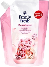 Fragrances, Perfumes, Cosmetics Hand Soap with Silk Extract - Family Fresh Hand Soap (doypack)