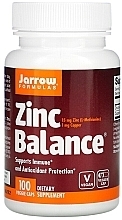 Dietary Supplement "Zinc" - Jarrow Formulas Zinc Balance — photo N3