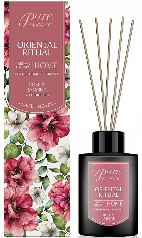 Fragrance Diffuser - Revers Pure Essence Aroma Therapy Oriental Ritual Reed Diffuser — photo N1