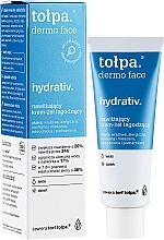 Light Moisturizing Face Cream - Tolpa Dermo Face Hydrativ Light Moisturizer Relaxing Cream — photo N4