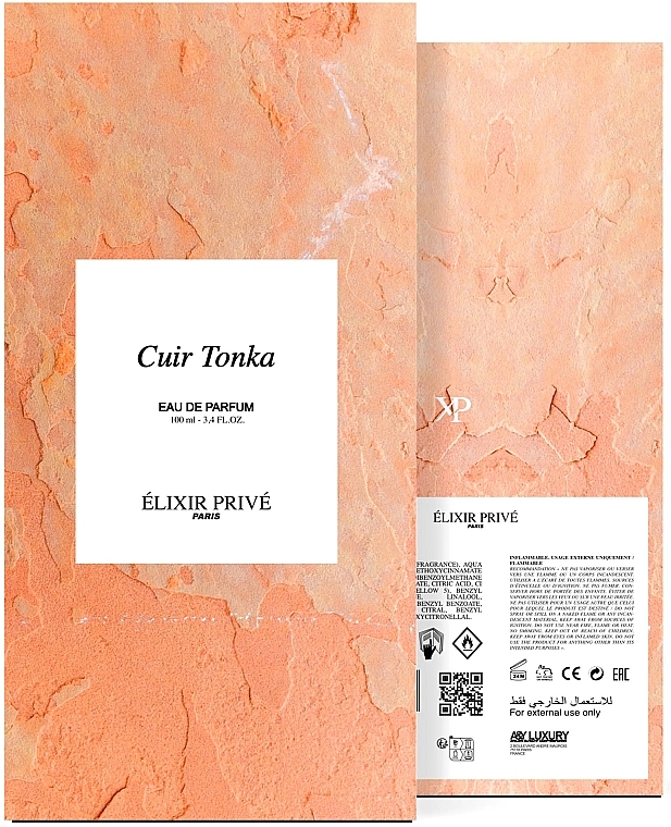 Elixir Prive Cuir Tonka - Eau de Parfum — photo N3