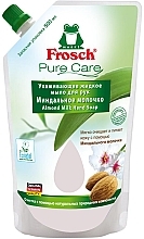 Fragrances, Perfumes, Cosmetics Liquid Soap "Almond Milk" - Frosch Pure Care Liquid Soap (poypack)