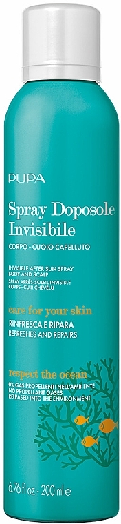 Soothing After Sun Spray - Pupa Invisible After Sun Spray — photo N1