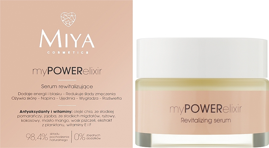 Revitalising Serum - Miya Cosmetics My Power Elixir Face Serum — photo N2