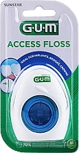 Fragrances, Perfumes, Cosmetics Orthodontic Dental Floss 50 m - Sunstar Gum Access Floss