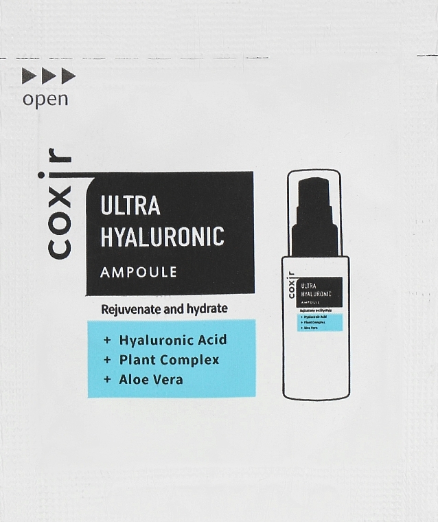 Serum nawilїaj№ce z kwasem hialuronowym - Coxir Ultra Hyaluronic Ampoule (prybka) — photo N1