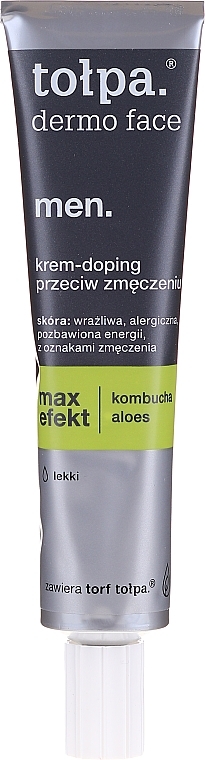 Anti-Fatigue Doping Cream - Tolpa Dermo Men Max Effect — photo N2