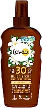 Dry Tanning Oil - Lovea Protection Dry Oil Spray SPF30 — photo N1