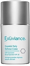 Fragrances, Perfumes, Cosmetics Anti-Aging Day Cream - Exuviance Essential Daily Defense Creme SPF20