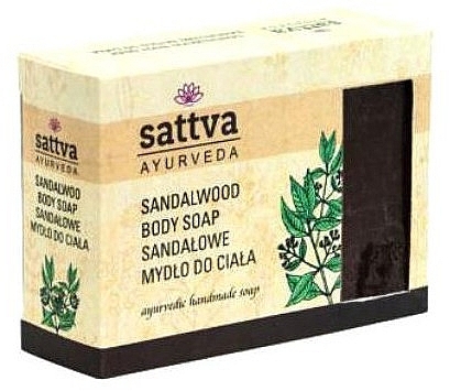 Soap - Sattva Hand Made Soap Sandalwood — photo N1