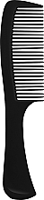 Comb with Handle, black - Inter-Vion — photo N1