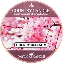 Fragrances, Perfumes, Cosmetics Tea Light Candle - Country Candle Cherry Blossom