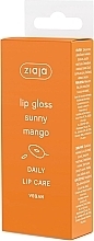 リップグロースバーム - Ziaja Lip Gloss Sunny Mango — photo N2