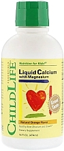 Fragrances, Perfumes, Cosmetics Natural Orange Flavor Liquid Calcium with Magnesium Vitamins - Child Life Liquid Calcium With Magnesium