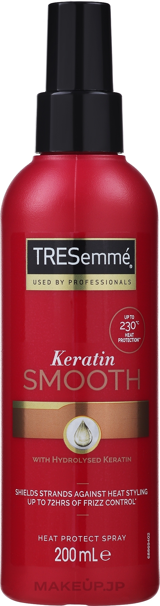 Hair Spray - Tresemme Keratin Smooth Heat Protection Shine Spray — photo 200 ml