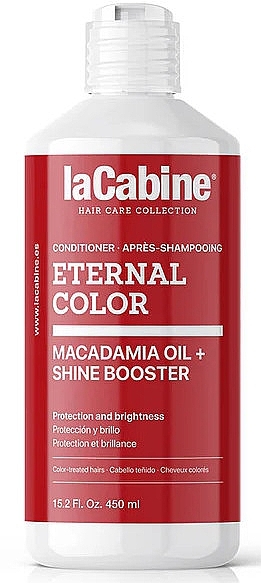 Color Protecting Conditioner with Macadamia Oil & Shine Enhancer - La Cabine Eternal Color Conditioner — photo N1