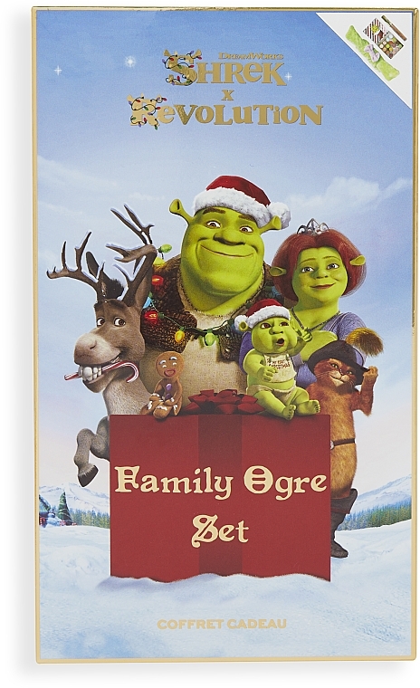 Set - Makeup Revolution x Shrek Family & Gift Set — photo N1