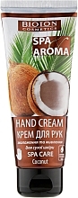 Fragrances, Perfumes, Cosmetics SPA Care Hand Cream with Coconut Oil - Bioton Cosmetics Spa & Aroma Coconut Hand Cream