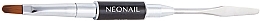 2-in-1 Acrylgel Spatula Brush - NeoNail Professional Duo Acrylgel Brush — photo N1