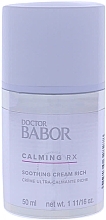 Very Dry and Sensitive Skin Moisturizing Cream - Babor Doctor Babor Calming Rx Soothing Cream Rich — photo N1