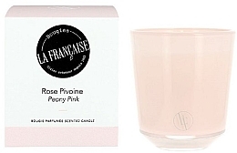 Fragrances, Perfumes, Cosmetics Scented Candle 'Pink Peony' - Bougies La Francaise Peony Pink Scented Candle