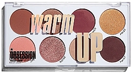 Fragrances, Perfumes, Cosmetics Eyeshadow Palette - Makeup Obsession Warm Up Eyeshadow Palette