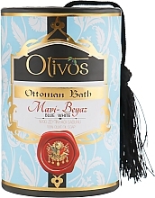 Fragrances, Perfumes, Cosmetics Natural Olive Soap Set "Blue & White" - Olivos Perfumes Ottaman Bath Blue-White (soap/2x100g)