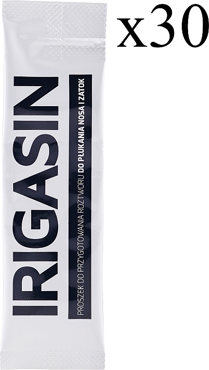 Nose & Paranasal Sinuses Wash Powder - Aflofarm Irigasin — photo N3