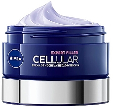 Intensive Rejuvenating Night Face Cream - Nivea Expert Filler Cellular Intensive Anti-Aging Night Cream — photo N2