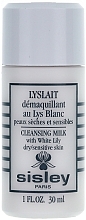 "Lyslait" Makeup Removing Milk with White Lilly - Sisley Lyslait Cleansing Milk with White Lily — photo N4