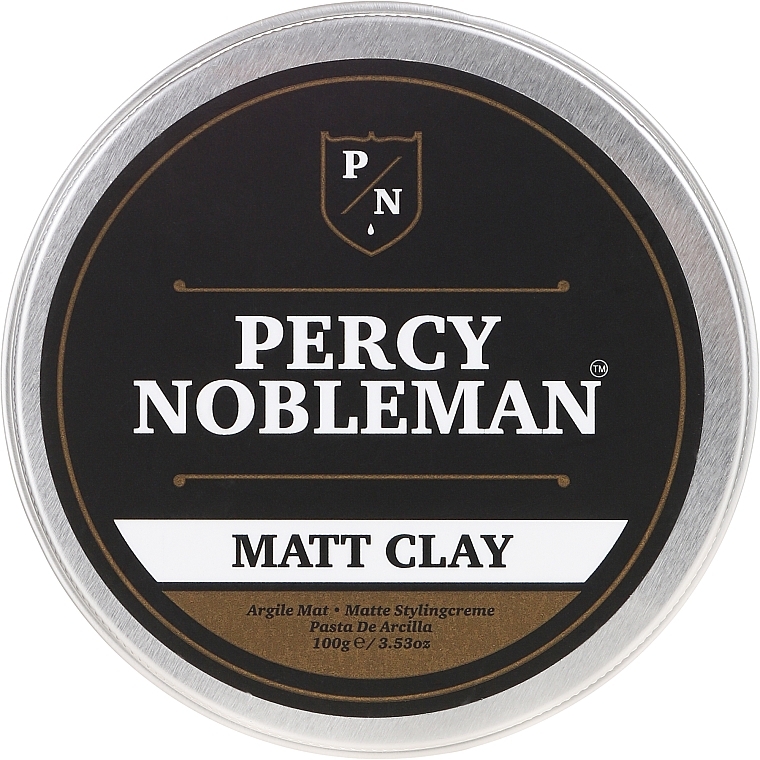 Styling Hair Matte Clay - Percy Nobleman Matt Clay — photo N1