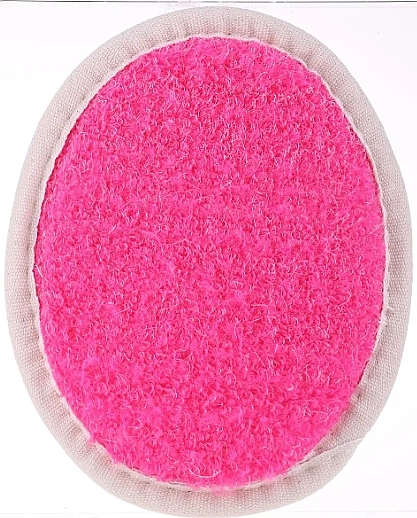 Raspberry Loofah Washing Sponge - RedRings Loofah Face Pad — photo N1