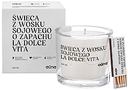 Fragrances, Perfumes, Cosmetics Dolce Vita Scented Candle - Auna Soya Candle La Dolce Vita