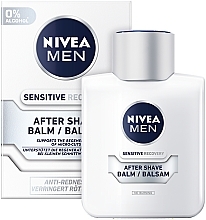 Set - NIVEA MEN Sensitive Recovery (ash/balm/100ml + foam/200ml) — photo N5