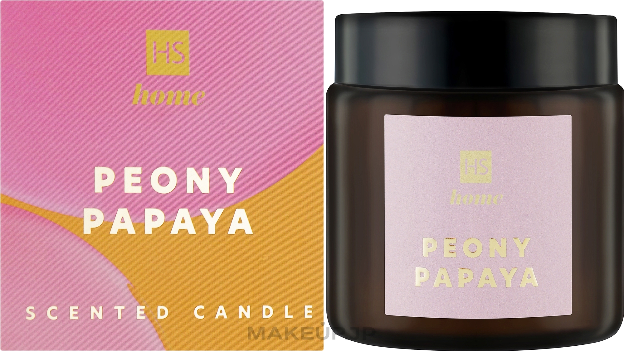 Natural Soy Candle with Peony & Papaya Scent - HiSkin Home — photo 100 ml