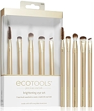 Fragrances, Perfumes, Cosmetics Makeup Brush Set - EcoTools Precious Metals