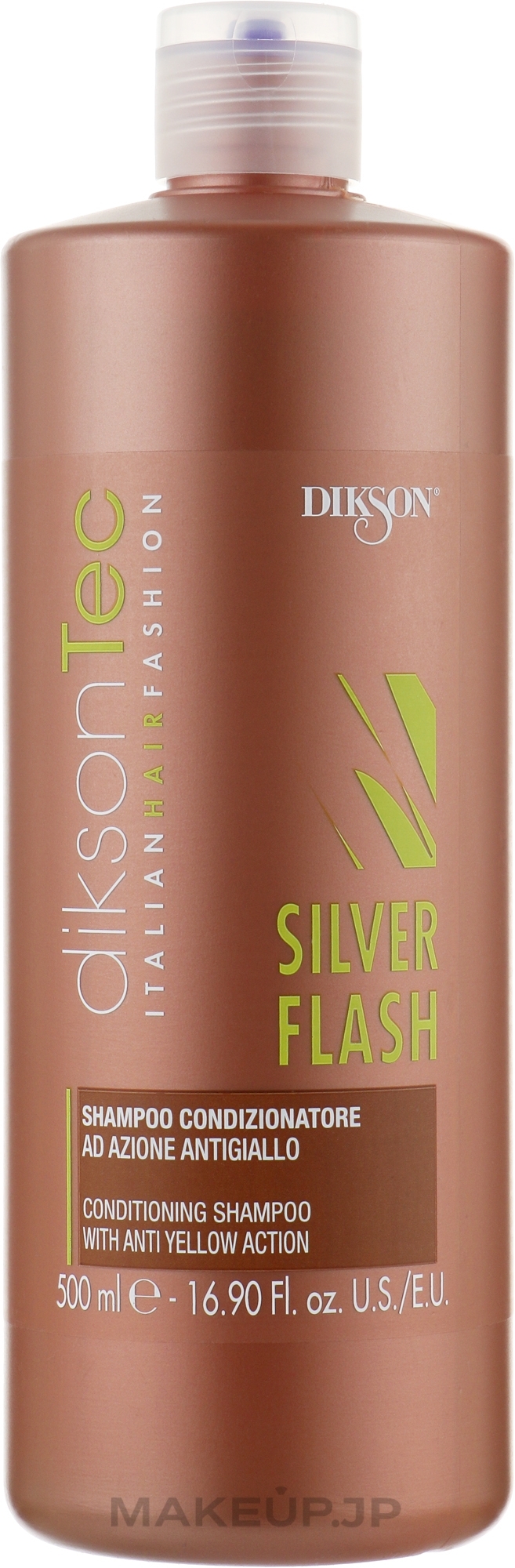 Anti-Yellow Shampoo - Dikson Tec Silver Flash Shampooing — photo 500 ml