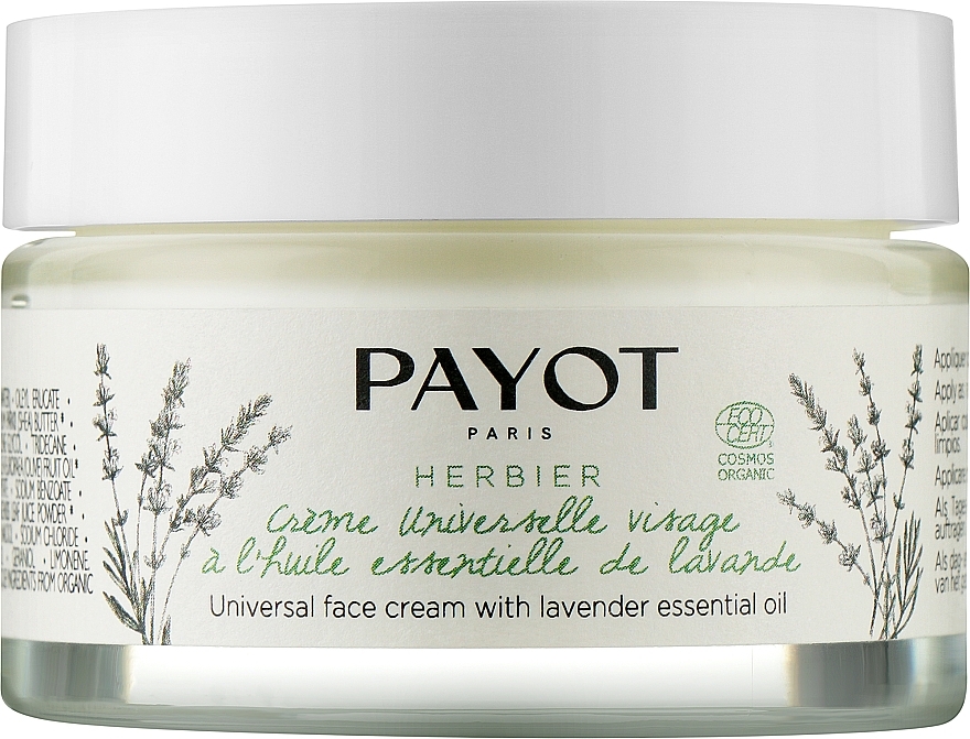 Face Cream - Payot Herbier Universal Face Cream With Lavender Essential Oil — photo N1