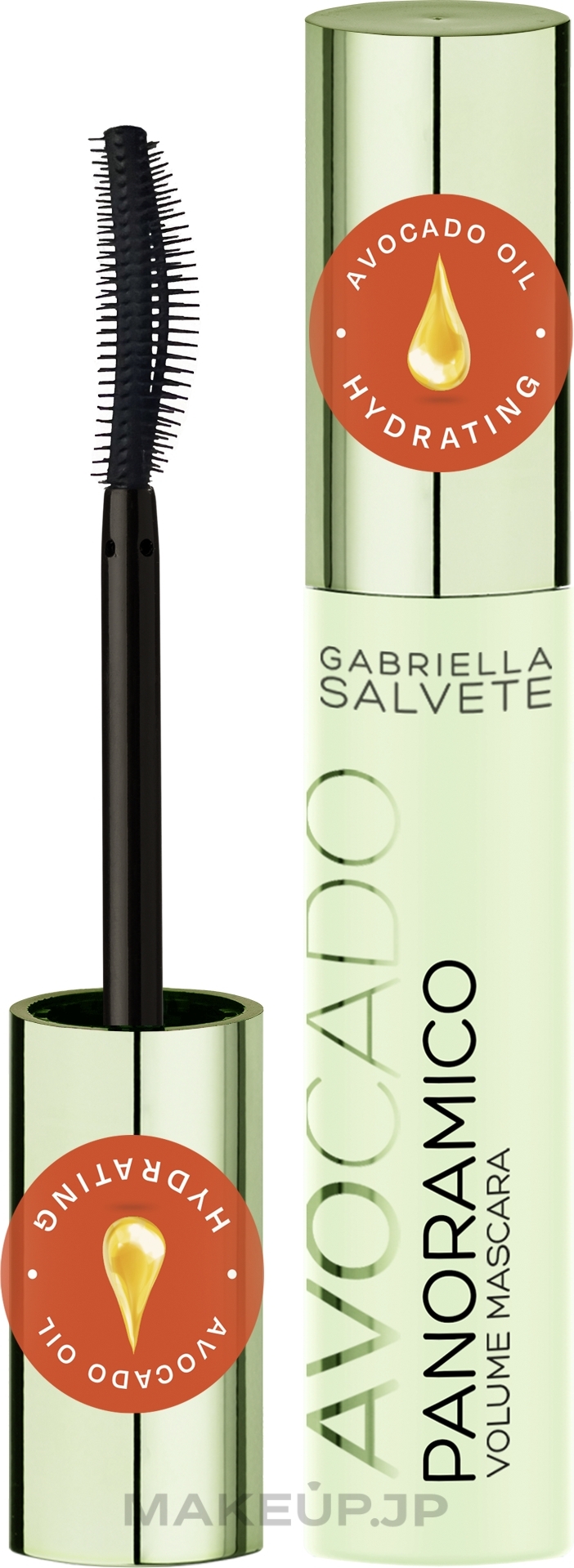 Volume Mascara - Gabriella Salvete Panoramico Mascara Volume Avocado Oil — photo Black