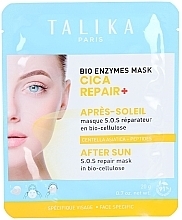 アフターサン リペアマスク - Talika Bio Enzymes Mask Cica Repair After Sun	 — photo N1